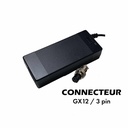 Chargeur 24V ➡️ 29.4V / 2A (connecteur GX16-3p)