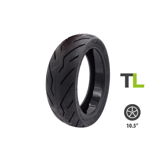 Pneu Route 10.5x2.75 tubeless avec gel anti-crevaison Ninebot P65 P100