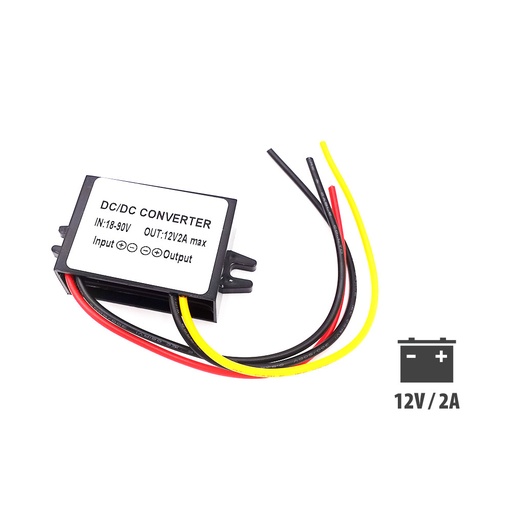 Convertisseur tension DC (12V-2A)